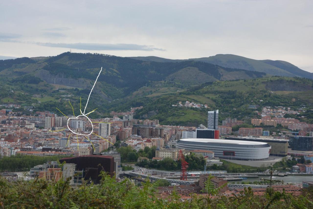 Superviews, Parking 24H Vigilado Incluido Y Netflix En Habitacion Independiente Con Bano Privado En Apartamento Particular, Francais&English Бильбао Экстерьер фото